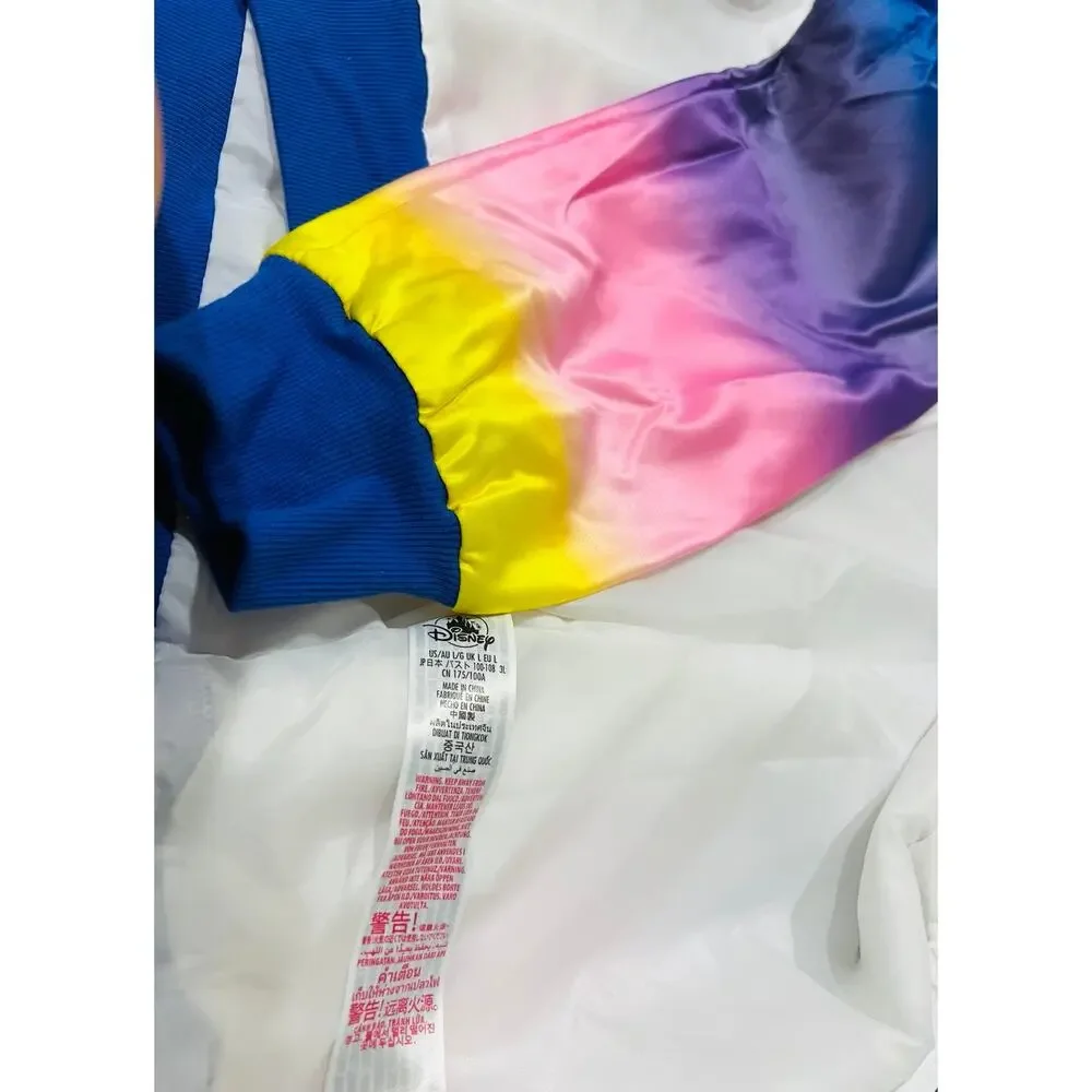 NWT❤️Walt Disney World Wind Jacket Bursts with Color szL